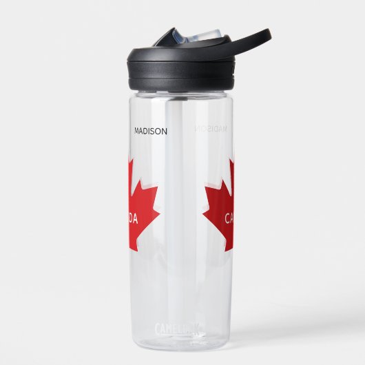 Aangepaste naam Canada Maple Leaf Waterfles (Links)