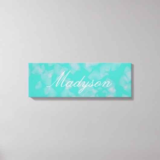 Aangepaste naam Canvas Afdruk (Voorkant)