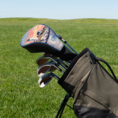 Aangepaste naam Cape Cod Massachusetts Golfheadcover (Insitu)