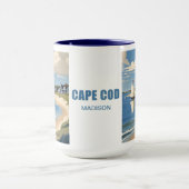 Aangepaste naam Cape Cod Massachusetts Mok (Midden)