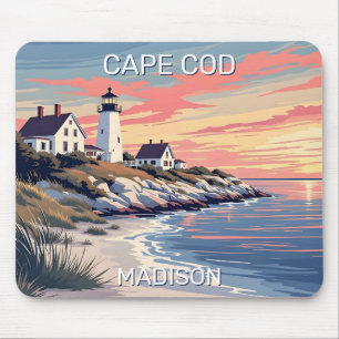 Aangepaste naam Cape Cod Massachusetts Muismat