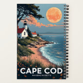 Aangepaste naam Cape Cod Massachusetts Notitieboek (Achterkant)