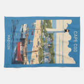 Aangepaste naam Cape Cod Massachusetts Theedoek (Horizontaal)