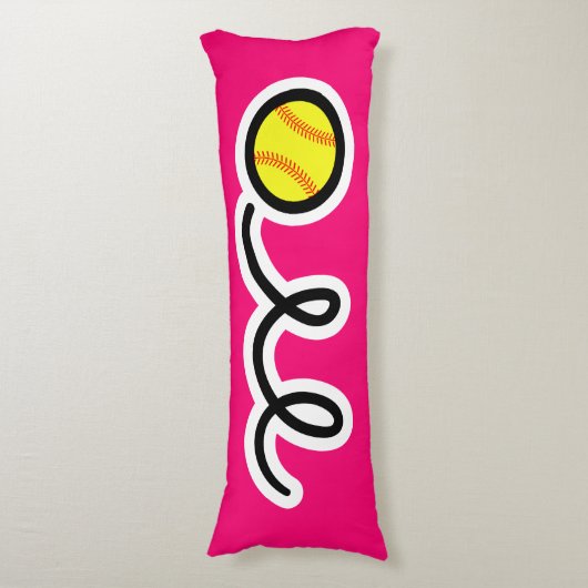 Aangepaste naam cartoon kind slaapkamer van softba lichaamskussen (Voorkant Verticaal)