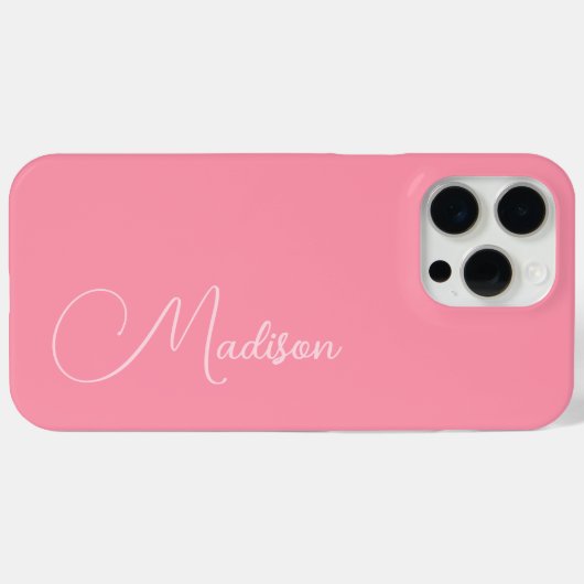 Aangepaste naam Case-Mate iPhone case (Achterkant (horizontaal))