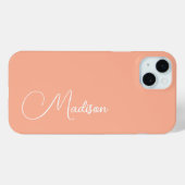 Aangepaste naam Case-Mate iPhone case (Achterkant (horizontaal))