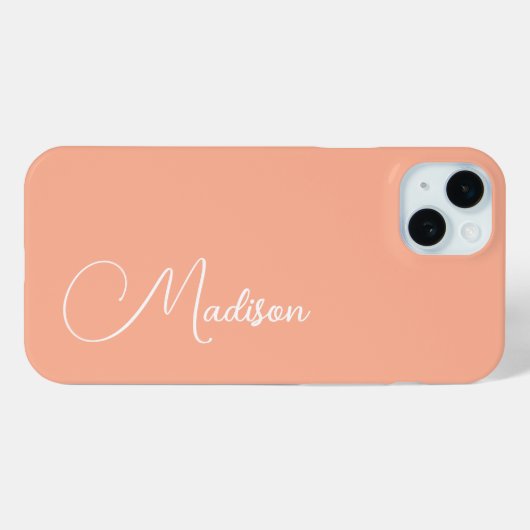 Aangepaste naam Case-Mate iPhone case (Achterkant (horizontaal))