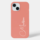 Aangepaste naam Case-Mate iPhone case (Achterkant)