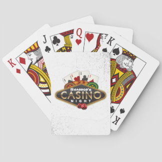 Aangepaste naam: casino Night-speelkaarten Pokerkaarten