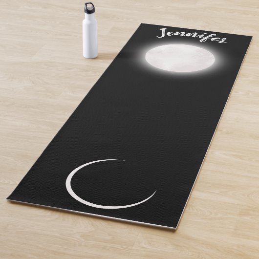 Aangepaste naam Celestial Full moon Crescent moon Yogamat (In situ)