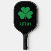 Aangepaste naam Celtic Ireland Shamrock Irish Clas Pickleball Paddle (Achterkant)