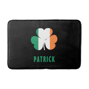 Aangepaste naam Celtic Ireland Shamrock Irish Flag Badmat