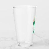 Aangepaste naam Celtic Ireland Shamrock Irish Flag Glas (Rechts)