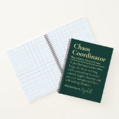 Aangepaste naam Chaos Coördinator Journaal voor Te Notitieboek (Binnen)