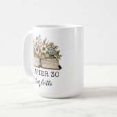 Aangepaste Naam Chapter 30 Mok Milestone Verjaarda (Voorkant links)