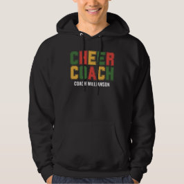 Aangepaste naam CHEER COACH Hoodie