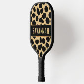 Aangepaste naam Cheetah Animal Print Pattern Class Pickleball Paddle (Links)