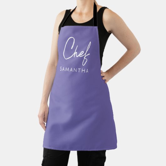 Aangepaste naam chef-kok schort (Insitu)