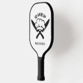 Aangepaste naam Chef Logo Pickleball Paddle (Links)
