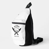 Aangepaste naam Chef Logo Sling Bag (Rechterhoek)