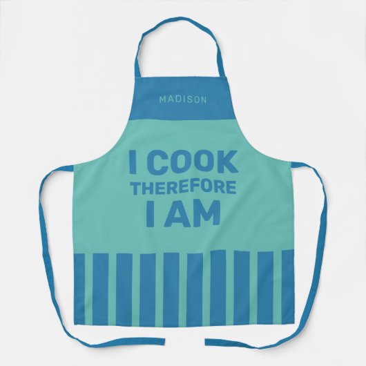 Aangepaste naam Chef-schorten Schort (Voorkant)