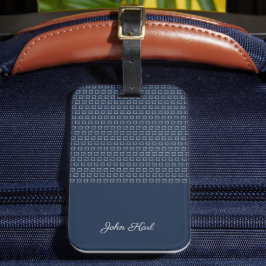 Aangepaste naam Chic Bagagelabel
