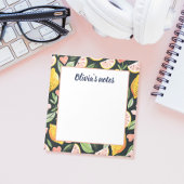 Aangepaste naam Chic Citroen Citrusvruchten Post-it® Notes
