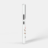 Aangepaste Naam Chickadee Wildlife Natuur Animal A Samsung Galaxy Hoesje (Rechterkant)