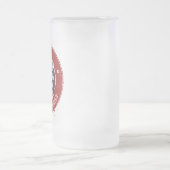 Aangepaste naam Chicken Custom Country Rooster Matglas Bierpul (Center)