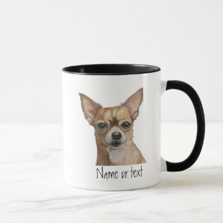 Aangepaste naam Chihuahua, huisdier hond dier Mok