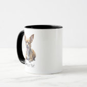 Aangepaste Naam Chihuahua, Huisdier Hond Dier Mok (Voorkant links)