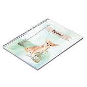 Aangepaste naam Chihuahua Pet Dog Notitieboek (Linkerzijde)