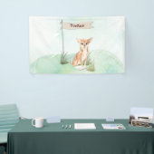 Aangepaste naam Chihuahua Pet Dog Spandoek (Beurs)