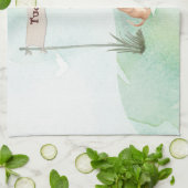 Aangepaste naam Chihuahua Pet Dog Theedoek (Gevouwen)