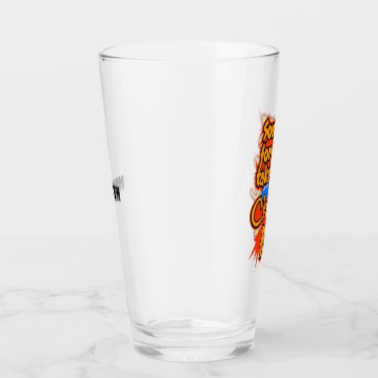 Aangepaste naam Chill Pill Glas (Rechts)