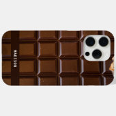 Aangepaste naam Chocolade Snoep Bar Chocolade Love Case-Mate iPhone Case (Achterkant (horizontaal))