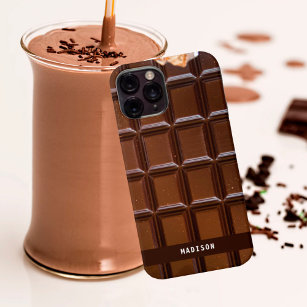 Aangepaste naam Chocolade Snoep Bar Chocolade Love Case-Mate iPhone Case