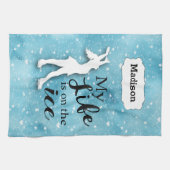 Aangepaste naam Cijfer Afbeelding Afvoerwishanddoe Theedoek (Horizontaal)