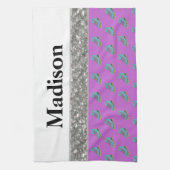 Aangepaste naam Cijfer Afbeelding Afvoerwishanddoe Theedoek (Verticaal)