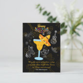 Aangepaste naam Cinco de Mayo Fiesta Spanish Holid Briefkaart (Staand voorkant)