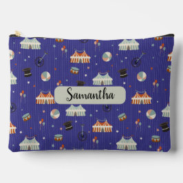 Aangepaste naam Circus leuk patroon Etui