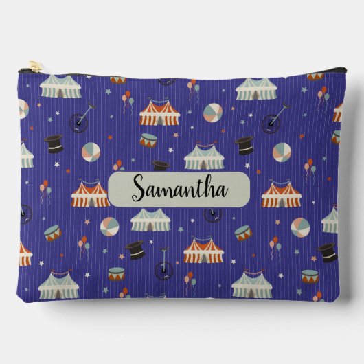 Aangepaste naam Circus leuk patroon Etui (Voorkant)