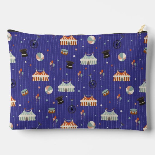 Aangepaste naam Circus leuk patroon Etui (Achterkant)