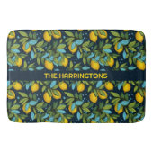 Aangepaste naam Citroenpatroon Badmat (Voorkant)