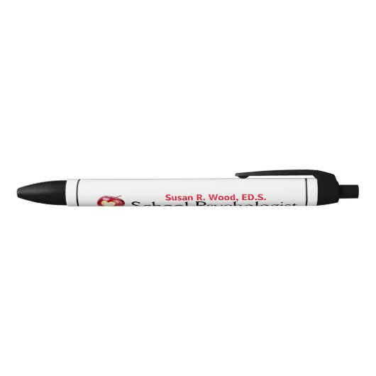 Aangepaste naam Classic School Psycholoog Pen (Bovenkant)