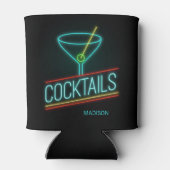 Aangepaste naam COCTAILS Blikjeskoeler (Achterkant)