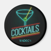 Aangepaste naam COCTAILS Magneet (Voorkant)