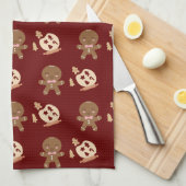 Aangepaste naam Cookiefabriek Quote Chef Koken Theedoek (Quarter Fold)