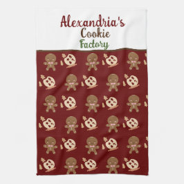 Aangepaste naam Cookiefabriek Quote Chef Koken  Theedoek