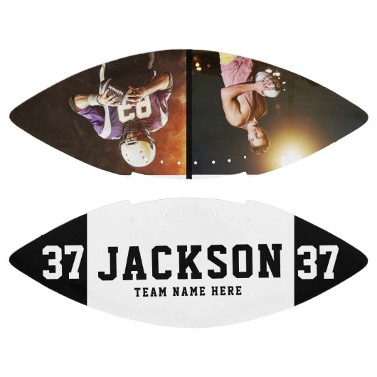 Aangepaste naam Cool 2 Photo Football Team Number (Panelen)